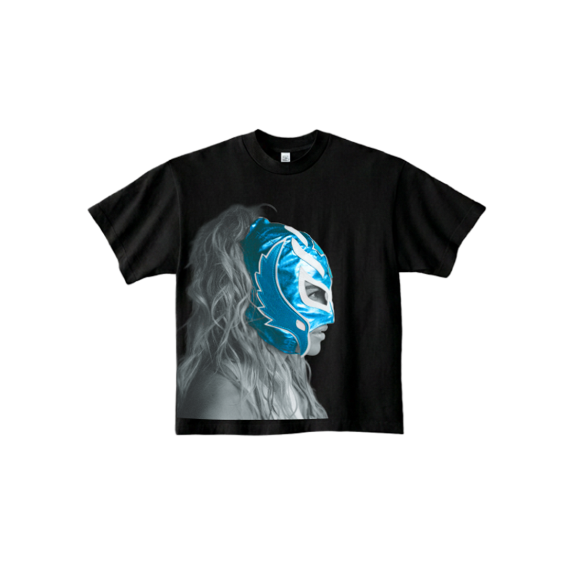 Limited Edition Black Luchador Mask Tee1